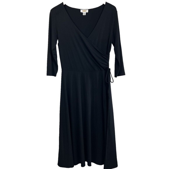 Talbots LBD Women's Faux Wrap 3/4 Sleeve Stretch Career Classic Size 6 - Picture 13 of 13